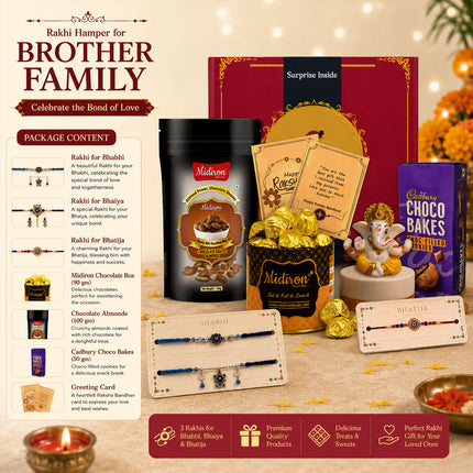 designer rakhi gift collection, rakhi gift pack online india, best chocolate gift for brother, raksha bandhan surprise gift, rakhi festival chocolate box, brother sister rakhi gift set, luxury rakhi chocolate hamper, rakhi gift basket for brother, handmade rakhi gift combo, raksha bandhan celebration hamper, chocolate gift pack for rakhi, traditional rakhi and chocolate combo, rakhi special gift hamper, rakhi gift ideas for brother, premium festive gift box, raksha bandhan gift collection, buy rakhi gifts