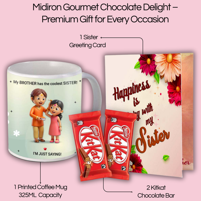 Best Return Present from Brother for Bhai Dooj, Rakhi or Any Celebration