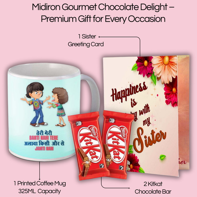 Unique Bhai Dooj Present from Brother or Sister – Return Gift for Sister for Rakhi