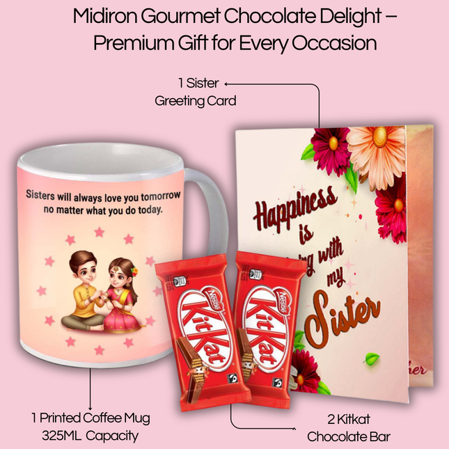 Best Birthday Gift Idea – Unique Return Surprise for Bhai Dooj – Raksha Bandhan Gift for Sister