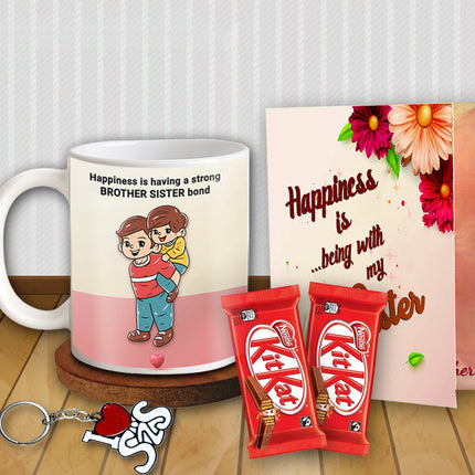 Rakhi Gift Box for Sister - Return Gift Combo, Raksha Bandhan Special Gift Set