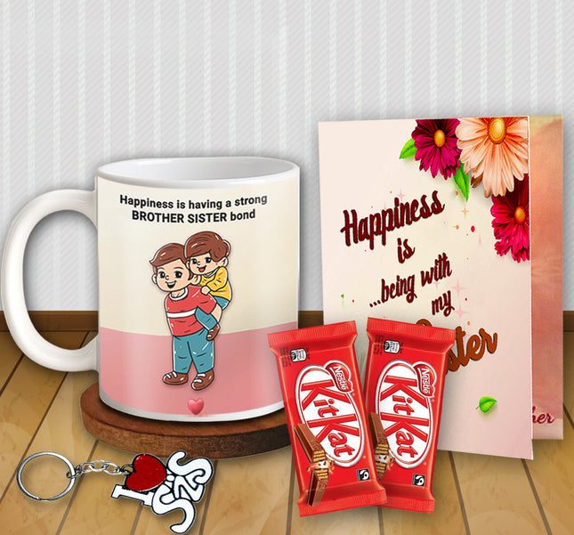 Rakhi Gift Box for Sister - Return Gift Combo, Raksha Bandhan Special Gift Set