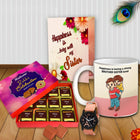 Sister quote mug with stylish typography and cheerful design, offering warmth with every sip.