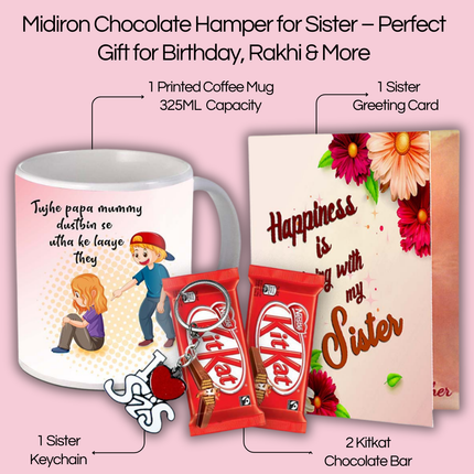 Return Gift for Sister on Festival - Rakhi Combo Gift Set, Celebration Gift Box, Raksha Bandhan Present