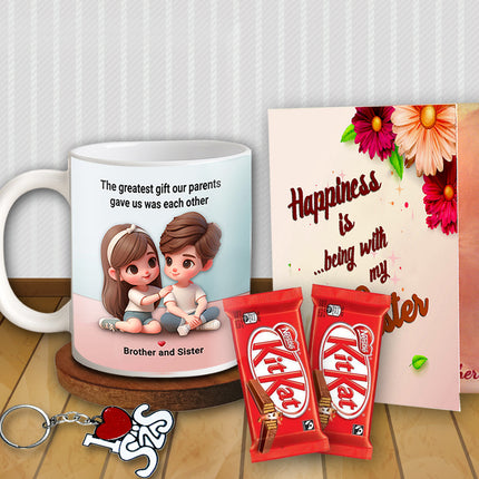 Return Gift for Sister - Raksha Bandhan Gift Set, Rakhi Combo for Sister