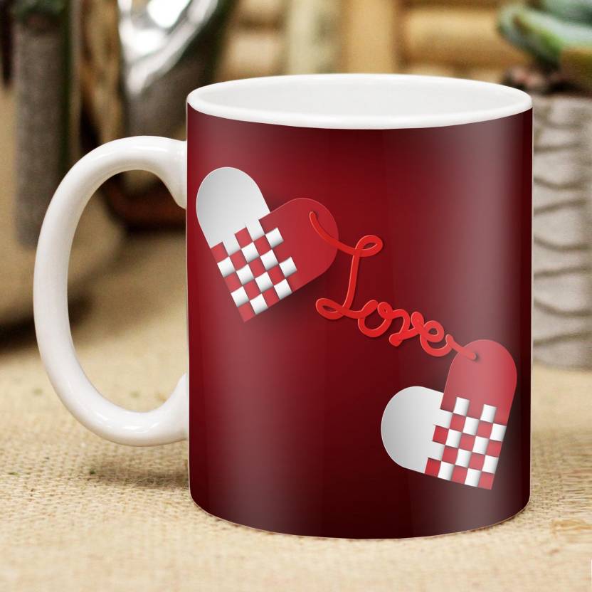 Valentine gift set featuring premium chocolates, a romantic printed mug, and a soft cushion – perfect for expressing love to your partner.