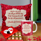 Valentine gift set featuring premium chocolates, a romantic printed mug, and a soft cushion – perfect for expressing love to your partner.