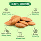 Natural Premium Whole Raw Almonds Almonds  (550 g)