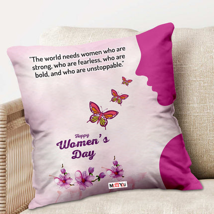 Cozy Women’s Day decorative cushion
Empowering cushion gift for women
Comfortable home décor cushion