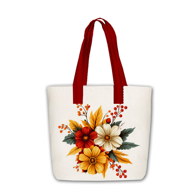 Fatty Tote Bag for Women with 1 Main Zipper & 3 Inside Pockets, Waterproof Inner Fabric, Spacious Handbag for Office, Shopping, Travel & Everyday Use for Girls