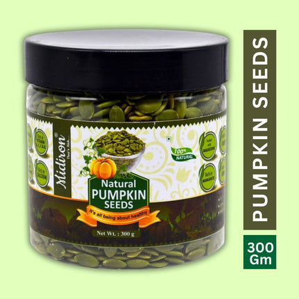 Rich in Zinc & Powerhouse of Nutrients Pumpkin Seeds  (300 g) - Midiron
