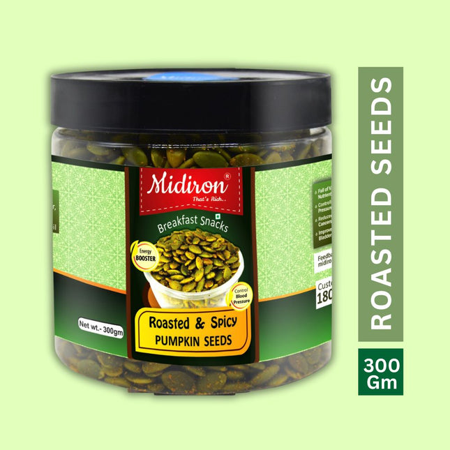 Roasted Spicy Flavor Pumpkin Seed (300 g) - Midiron