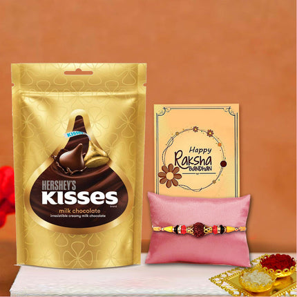 Rakhi For Brother – Raksha Bandhan Combo, Bhaiya Rakhi Gift Pack, Traditional Rakhi Hamper