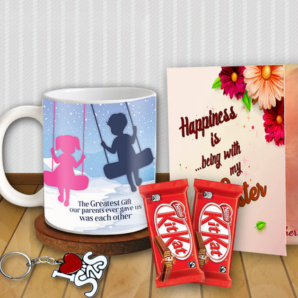 Sister Gift Set for Raksha Bandhan - Return Gift Box Combo, Festival Celebration Pack