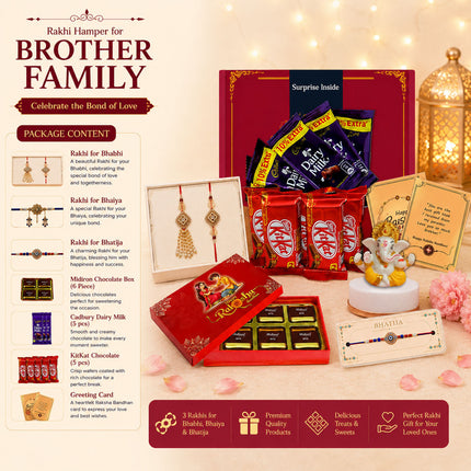 rakhi gift combo with chocolates, best rakhi gifts for bhaiya, raksha bandhan chocolate hamper online, designer rakhi with gift pack, rakhi and chocolate gift set, festive chocolate gift hamper, rakhi gift for brother with chocolates, raksha bandhan gift ideas for brother, premium chocolate box for rakhi, rakhi celebration gift hamper, rakhi gift box for bhai, rakhi gifting collection online, chocolate hamper for raksha bandhan, rakhi combo pack for brothers, rakhi gift with greeting card