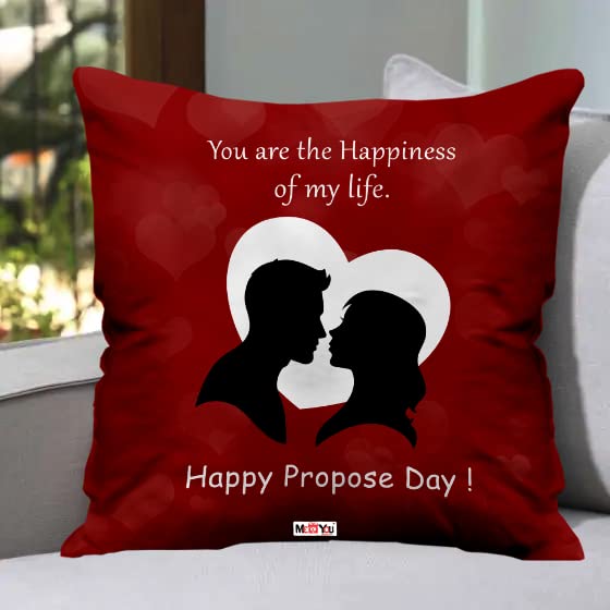 best kiss day printed cushions for your love ones