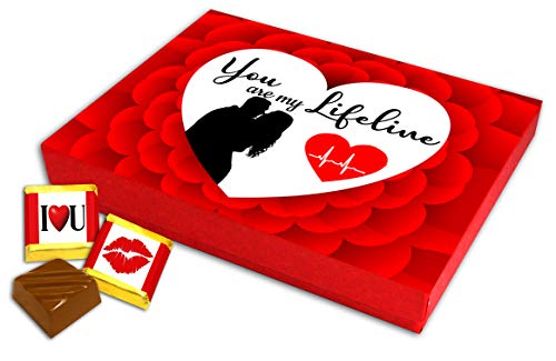 Romantic Gift| Gifts for Girlfriend/Boyfriend, Husband/Wife, fiancé/Fiancée| Unique Gift For Birthday, Anniversary, Valentine day| Chocolate Box, Mug & Love Card