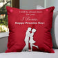 best kiss day printed cushions for your love ones