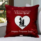 best kiss day printed cushions for your love ones