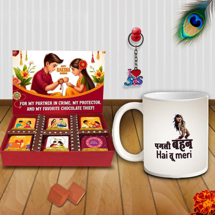 Raksha Bandhan Hamper Set for Sister – Raksha Bandhan Gift Hampers For, Sisters Raksha Bandhan Hamper For Sister
