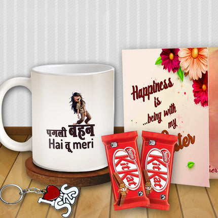 Return Gift Combo for Sister - Rakhi Day Gift Set, Festival Gift Box, Raksha Bandhan Combo Pack