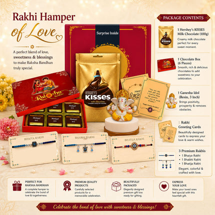 designer rakhi gift collection, rakhi gift pack online india, best chocolate gift for brother, raksha bandhan surprise gift, rakhi festival chocolate box, brother sister rakhi gift set, luxury rakhi chocolate hamper, rakhi gift basket for brother, handmade rakhi gift combo, raksha bandhan celebration hamper, chocolate gift pack for rakhi, traditional rakhi and chocolate combo, rakhi special gift hamper, rakhi gift ideas for brother, premium festive gift box, raksha bandhan gift collection, buy rakhi gifts