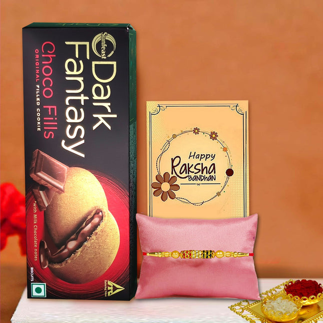 Bhai Rakhi Gift - Raksha Bandhan Rakhi Set, Festival Gift Combo, Handcrafted Rakhi For Brother