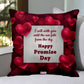 best kiss day printed cushions for your love ones