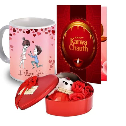 Karwa Chauth Gift Hamper - Moonlight Moments to Celebrate Her Love, Thoughtful Karwa Chauth Gift of Love