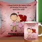 best kiss day gift for your love ones include cushions  & cup