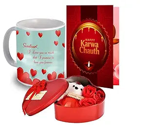 Karwa Chauth Gift Hamper - Moonlight Moments to Celebrate Her Love, Thoughtful Karwa Chauth Gift of Love