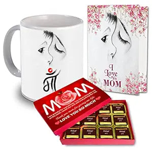 Mother’s Day Gift Set
Heartfelt Mother’s Day Card
Premium Chocolates for Mom