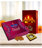 Diwali Chocolate Gift - Handmade Chocolates Combo for Diwali - Festive Diwali Hamper with Handmade Chocolate Box