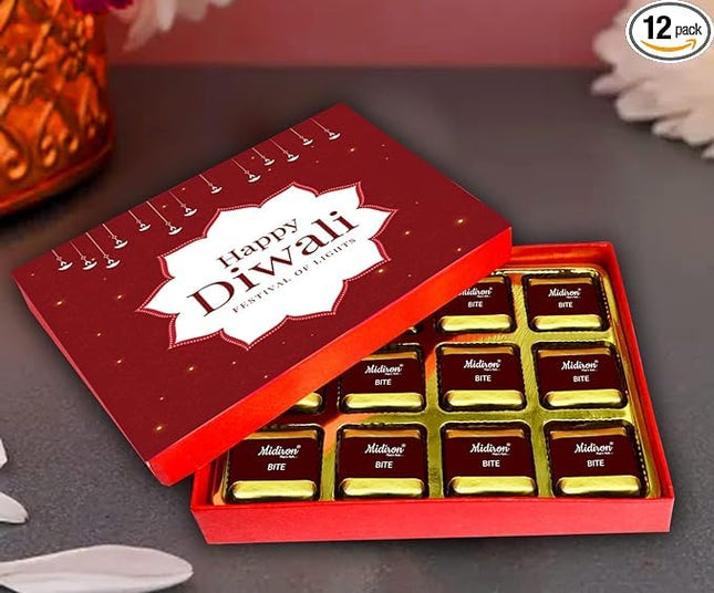 Diwali Chocolate Gift Boxes - Luxury Diwali Hampers, Special Festival Sweets, Perfect Diwali Gifts for Loved Ones