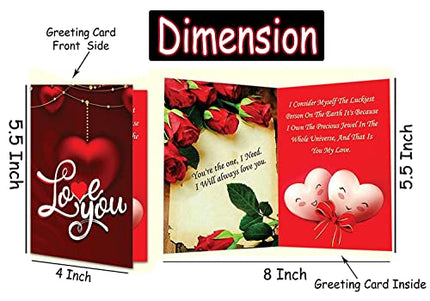 Valentines Day Unique Gift for Wife, Girlfriend - Romantic Gift for Valentine's Week - Midiron