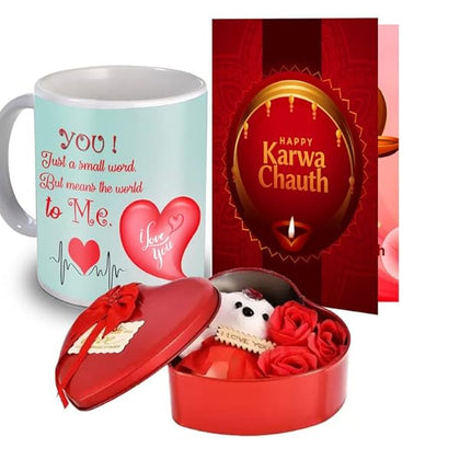 Karwa Chauth Gift Hamper - Moonlight Moments to Celebrate Her Love, Thoughtful Karwa Chauth Gift of Love