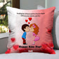 best kiss day cushions for your love ones