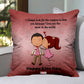 best kiss day printed cushions for your love ones