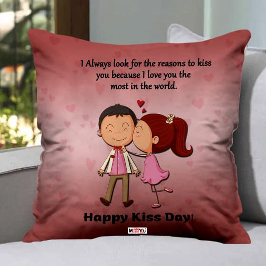 best kiss day cushions for your love ones