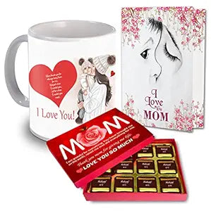 Elegant Mother’s Day Mug
Premium Chocolates for Mom