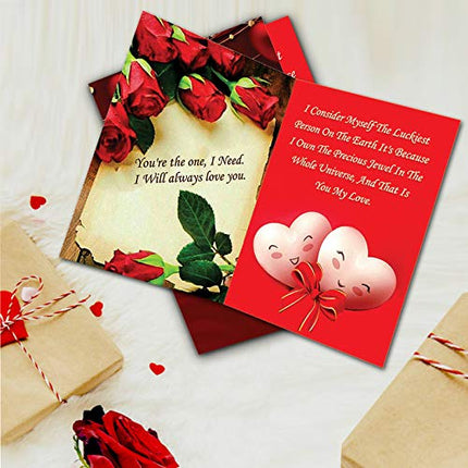 Romantic Gift, Gifts for Girlfriend, Boyfriend, Husband, Wife, fiancé - Unique Gift For Birthday, Anniversary, Valentine day - Chocolate Box, Mug & Love Card