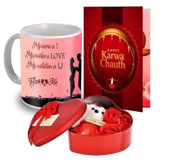 Karwa Chauth Gift Hamper - Moonlight Moments to Celebrate Her Love, Thoughtful Karwa Chauth Gift of Love