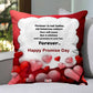 best kiss day printed cushions for your love ones