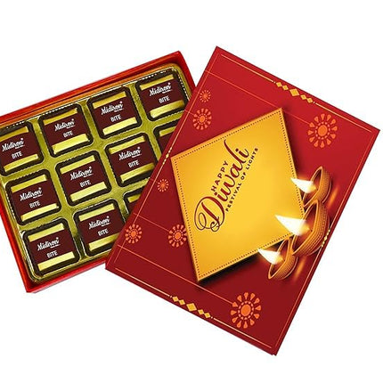 Beautiful Diwali Gift Combo Pack - Handmade Chocolate Gift for Diwali Festival - Diwali Gift Hamper with Tasty Chocolate Box