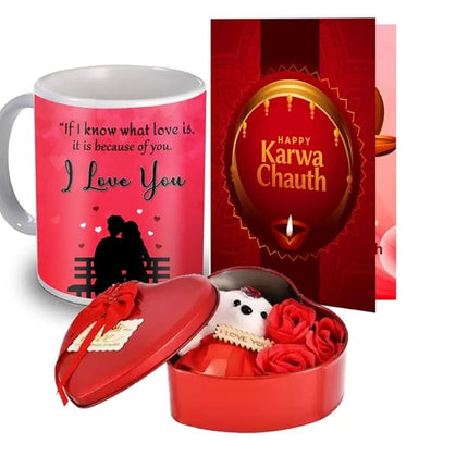 Karwa Chauth Gift Hamper - Moonlight Moments to Celebrate Her Love, Thoughtful Karwa Chauth Gift of Love