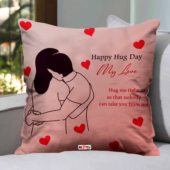 best kiss day printed cushions for your love ones