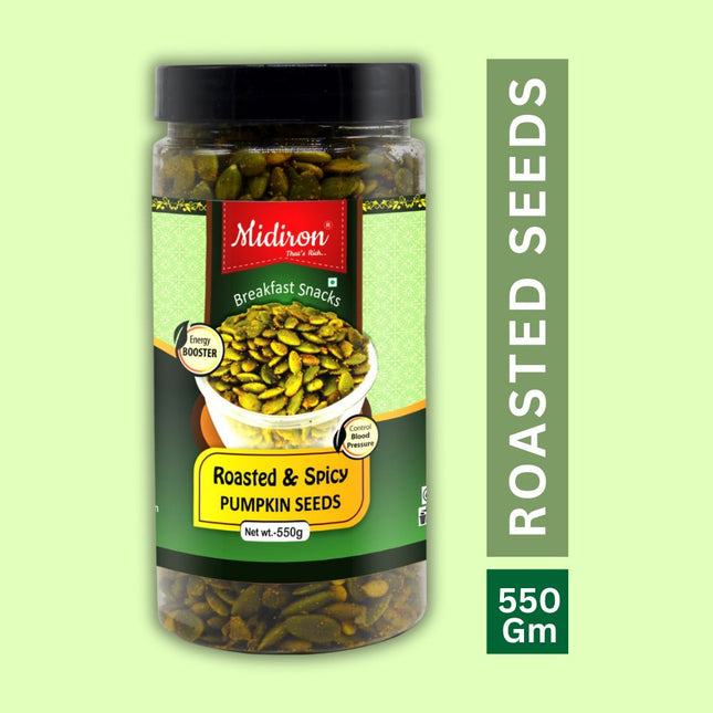 RoastedPumpkin Seed, Immunity Booster, Fresh & Healthy (550 g) - Midiron