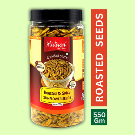Roasted Sunflower Seeds Sunflower Seeds  (550 g) - Midiron