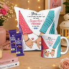 friend cup, best friend mug, bestie mug, coffee mug gift for friend, chocolate gift for friend, friendship chocolate gift, mug and chocolate combo, coffee mug with chocolate, friendship day chocolate combo, friendship day gift box, friendship gift pack, friendship day surprise gift, friendship day present, cute friendship gift, friendship celebration gift, gift for male friend, gift for female friend, gift for bestie, gift for best friend girl, gift for best friend boy, friendship day return gift