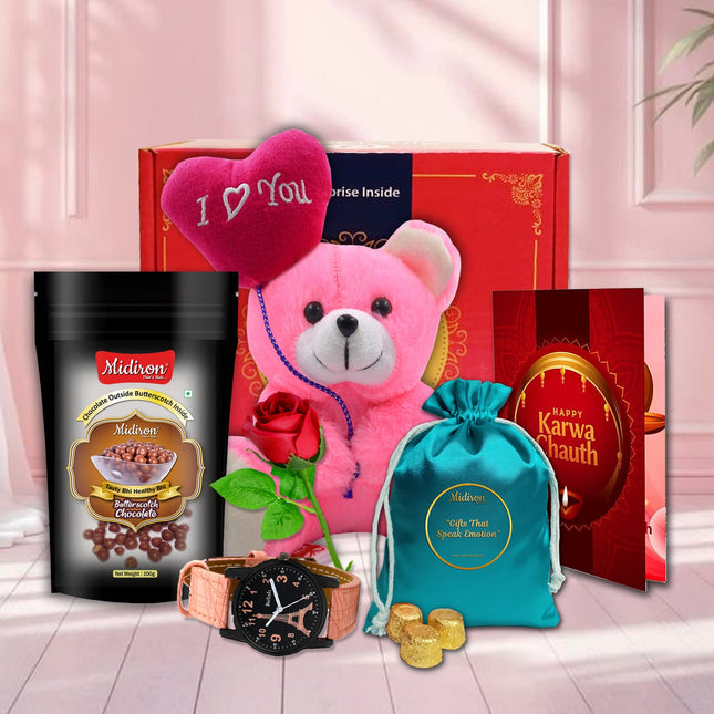 Special Gift Box For Wife – Best Gift For Karwa Chauth, Romantic Presents For Wife To Make Her Feel Adored
